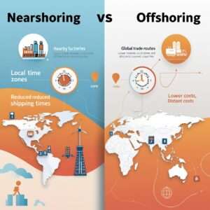 Nearshoring vs Offshoring: Why Proximity Matters in Today’s Global Economy